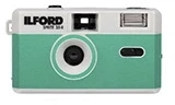 Ilford Sprite 35-II, sidabrinė/mėlsva