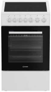 INDESIT viryklė | IS5V5GSW/P | Kaitlentės tipas Keraminė | Orkaitės tipas Elektrinė | Baltas | Plotis 50 cm | Gylis 60 cm | Energinio efektyvumo klasė A | 55 L