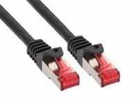 InLine Pechcord S / FTP, PiMF, Cat.6, 250MHz, PVC, juodas 30m (76430S)