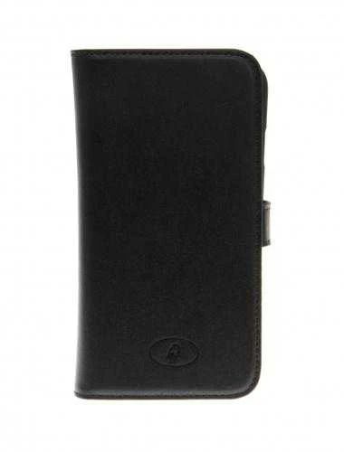 Insmat Flip Case piniginės dėklas, skirtas iPhone 6 / 6s / 7/8 / SE, juodas