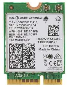 INTEL NIC WI-FI 6E AX211 2230 2x2 AX R2 6GHz + BT No vPro