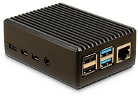 Inter-Tech ODS-716 dėklas, skirtas Raspberry Pi 4B, juodas, skirtas Raspberry Pi 4 Modell B