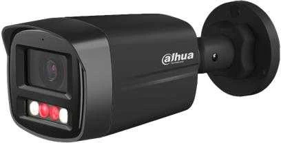„Dahua Technology Co“ IP kamera, cilindras, 4MP, 1/2.9 colio, 2.8 mm, 94° F1.6, 25 kadrai per sekundę, IR+LED, 30 m, WDR, IVS, IP67, mikrofonas