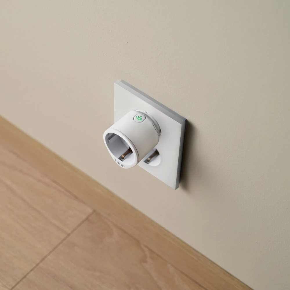 Išmanusis elektros lizdo kištukas Mill Smart WiFi Plug, baltas (MILLSMARTPLUG)