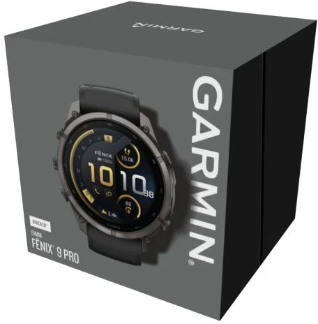 Išmanusis laikrodis FENIX 9 PRO/CARB. GRAY 010-04337-11 GARMIN