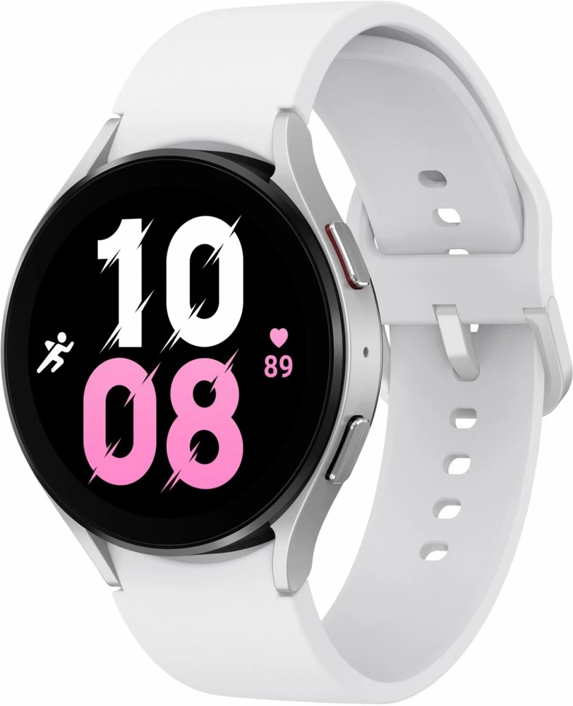 Išmanusis laikrodis Samsung Galaxy Watch 5 BT (44 mm), Sidabrinis (Sidabrinis ZS)