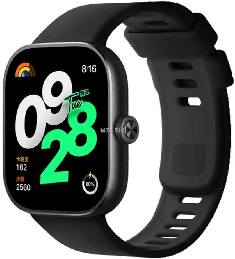 Išmanusis laikrodis Redmi Watch 4, Juodas