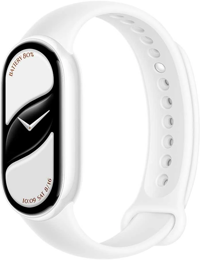 Išmanioji apyrankė Xiaomi Smart Band 10 Ceramic Edition, Perlo baltos spalvos