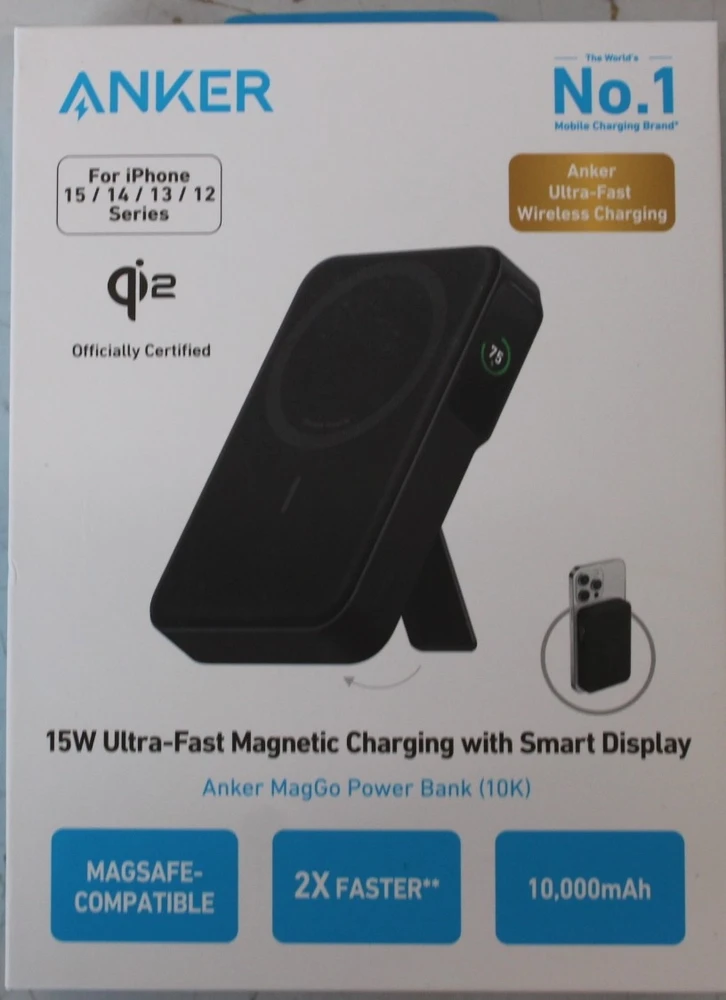 Išparduodama. Anker Power bank 10000 mAh Juodas DEMO