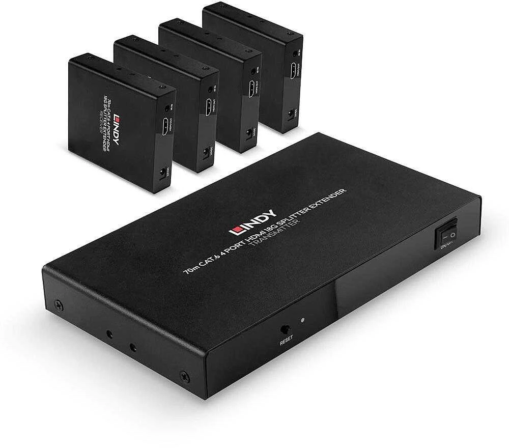 Lindy HDMI 4K60, Cat.6, 70m