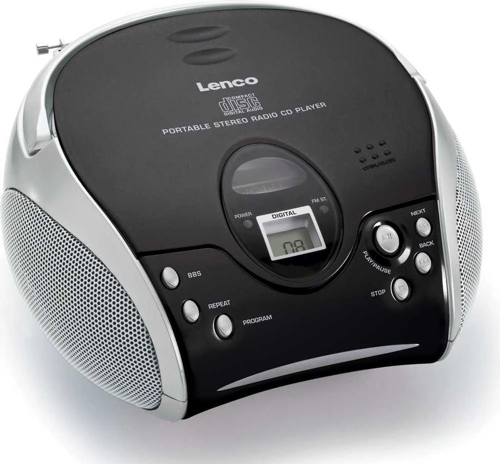 RM LENCO SCD24 BK/SIL