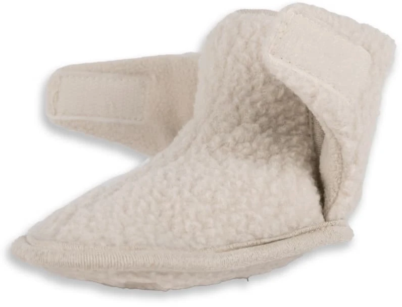 TB Print New! Lodger Slipper Teddy slippers Birch 6-12m SLT 599_6-12