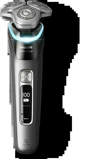 Philips i9000 Prestige drėgnojo ir sausojo skutimo skustuvas su „SkinIQ“