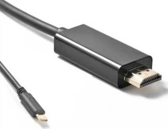 Kabelis Brackton USB Type-C kištukas - HDMI kištukas 4K 1m