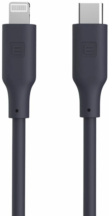 Evelatus USB C - Lightning silikoninis kabelis 1.2M (MFI10CL) 60W / 20V3A Mėlyna