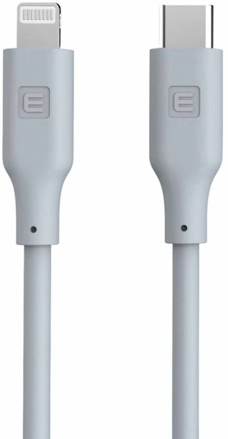 Evelatus SoftPower MFI kabelis USB-C uz Lightning 1.2M 60W 3A Silikons Melns