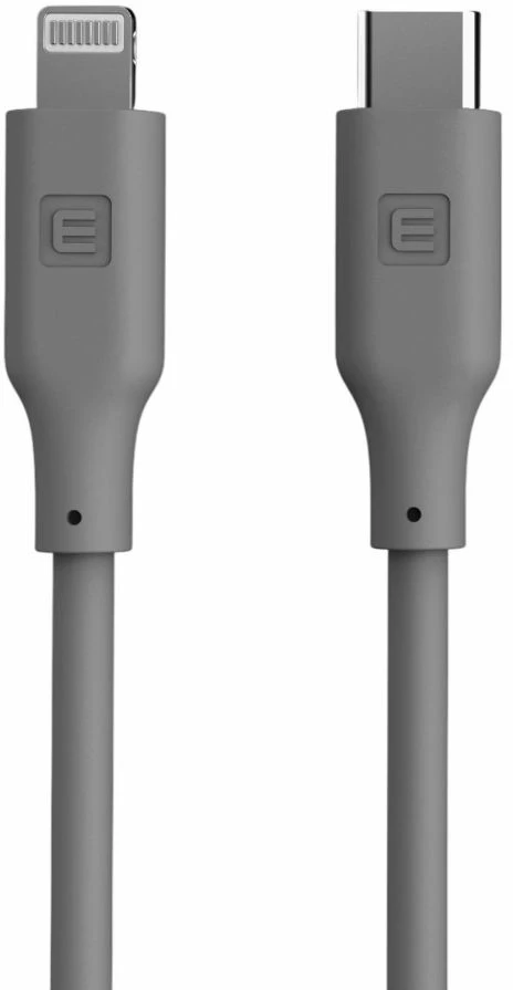 Kabelis USB Evelatus USB-C - Lightning 1.2 m Pilka (MFI10CLG)