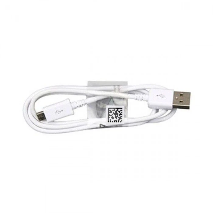 „Samsung ECB-DU4AWE G900 S5“ / universalus „Micro USB 2.0“ duomenų ir įkroviklio kabelis, 1 m baltas (OEM)