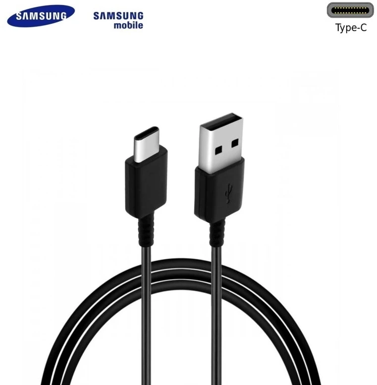 112803 EP-DR140ABE Samsung USB-C duomenų kabelis 0.8m juodos spalvos (Bulk)