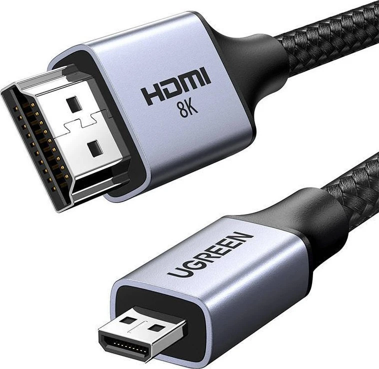 Mikro HDMI – HDMI kabelis 8K UGREEN HD164 1m