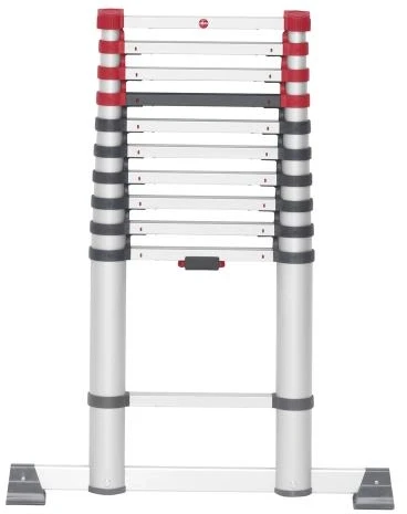 Hailo Teleskopinės kopėčios T80 FlexLine | aliuminis | 11 pakopų