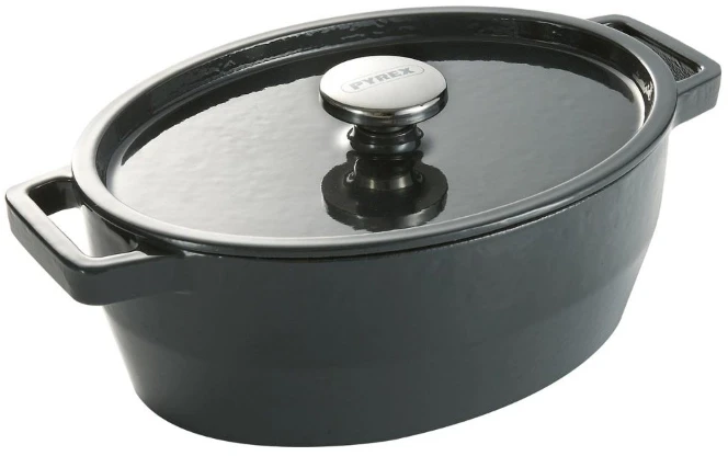Pyrex Lėta viryklė su dangčiu Pyrex Ketaus (33 cm)