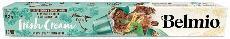 Kavos kapsulės Belmio Irish Dream, Nespresso kavos aparatams, 10 kapsulių / BLIO31391