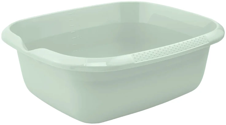 Keeeper Rectangular bowl 9L Björk 38x32x14cm soft žalias
