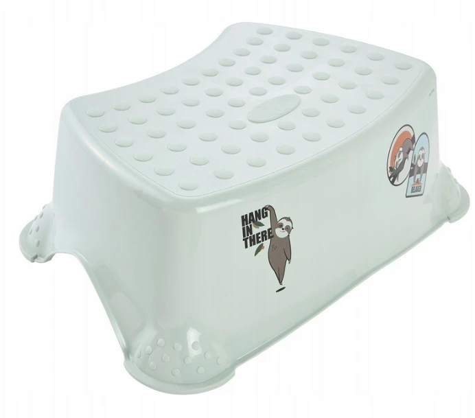 Keeeper laiptelio formos taburetė Tomek „Lazy Lui“ 40.5x28.5x14cm žalia