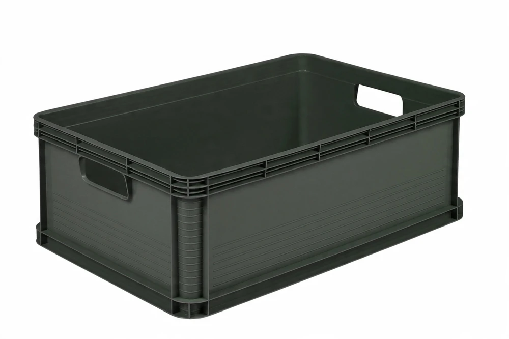 Keeeper transportavimo dėžė su keliamąja galia iki 30 kg Robert 60x40x22 cm 45 l grafito spalvos