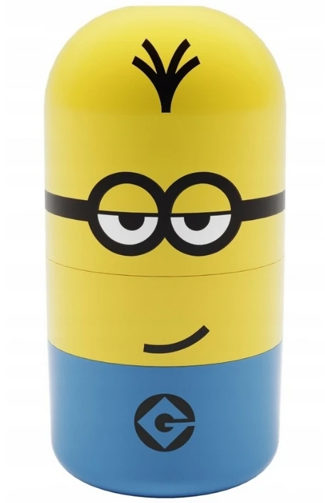 Curver Keeeper daiktadėžė Kevin 10L "Minions" Ø20x38cm geltona/mėlynas