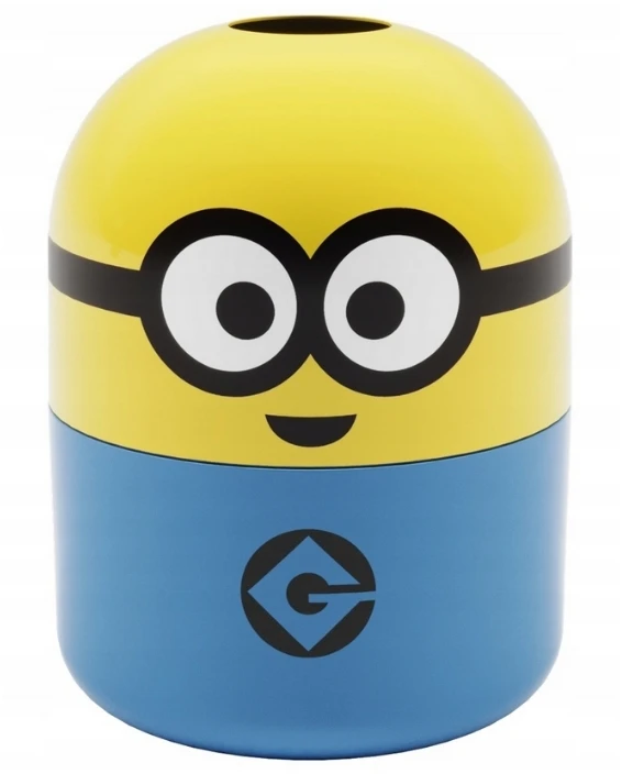 Vadobag Keeeper daiktadėžė Bob 6L "Minions" Ø20x25.5cm geltona/mėlynas