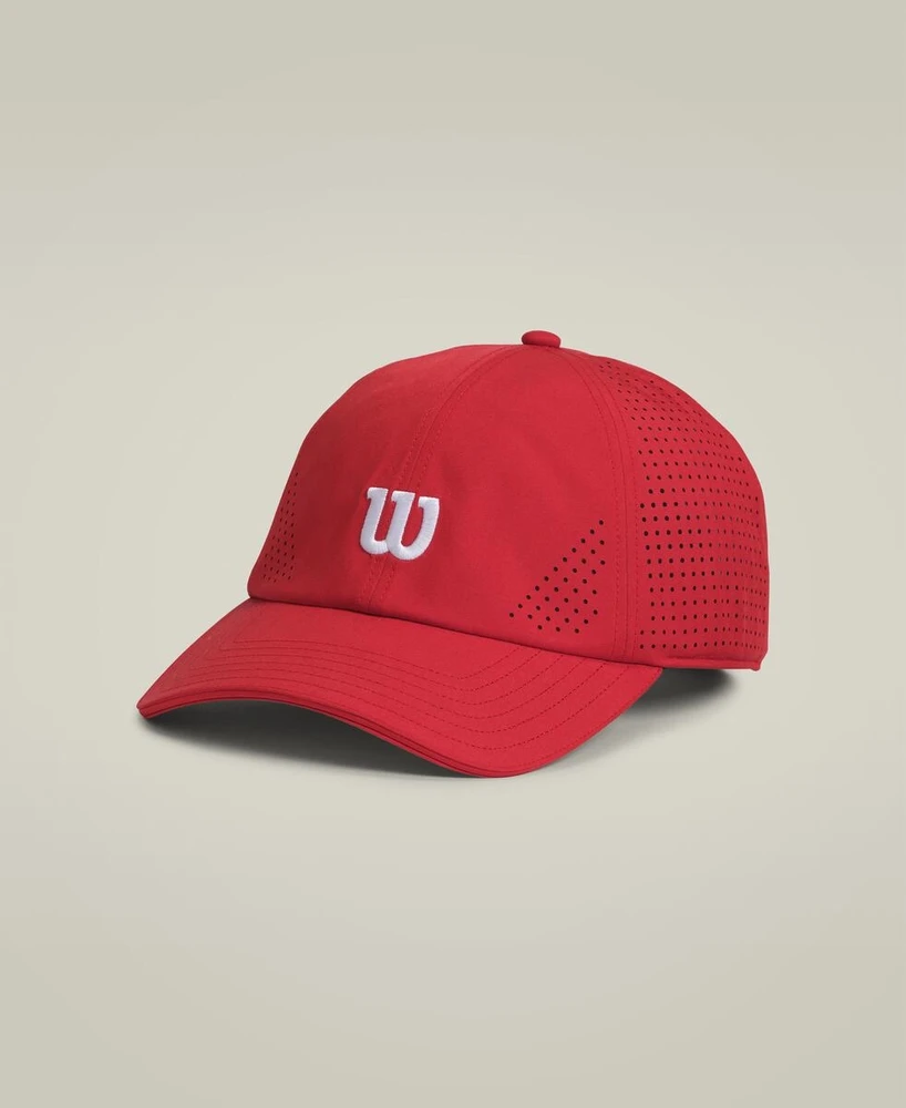 Kepurė Wilson U ACTIVE PERFORATED CAP Varsity Raudona