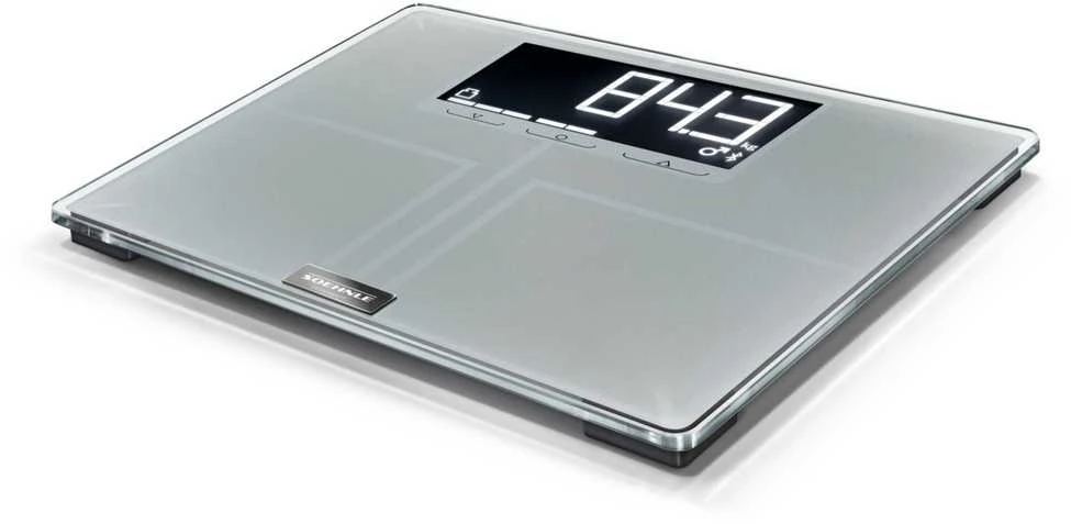 SOH Soehnle Shape Sense Connect 200 Stačiakampis Sidabras Elektroninės vonios svarstyklės