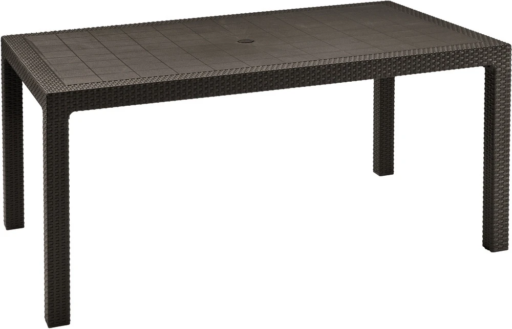 Allibert Keter plastikinis stalas Melody, rudas
