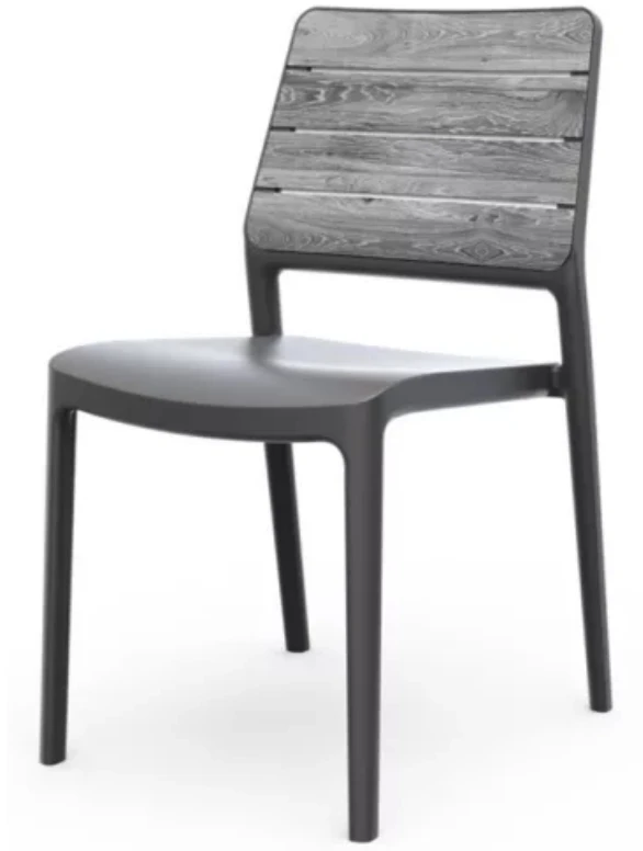 Keter Garden chair Deco Porto light pilka/pilka