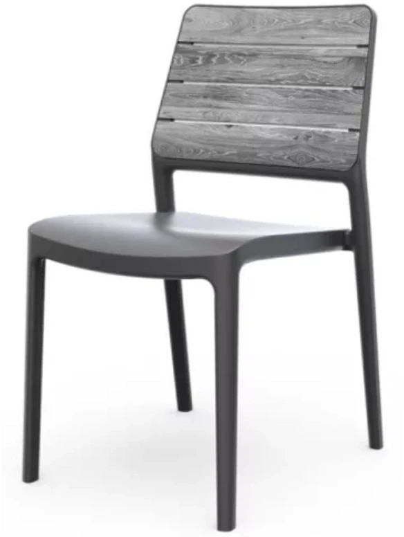 Keter Garden chair Deco Porto light pilka/pilka