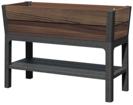 Keter Puķu pods Deco Elevated Garden Bed 48L Riekstkoka
