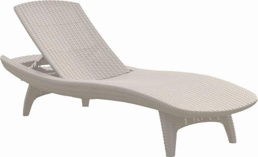 Keter Leżak sodo Pacific - 197 x 75 x 40 cm, balta