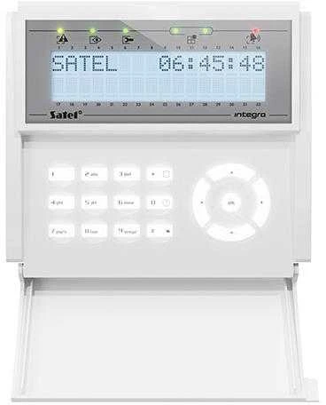 KLAVIATŪRA SIGNALIZACIJOS CENTRALEI INT-KLCD-W SATEL