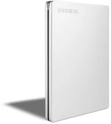 Kietasis diskas TOSHIBA Canvio Slim 2TB USB 3.2 Sidabrinis