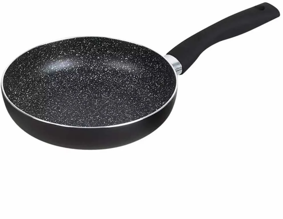 King Hoff Keptuvė Keptuvė, skersmuo 20cm, aliuminio, juodo marmuro kinghoff