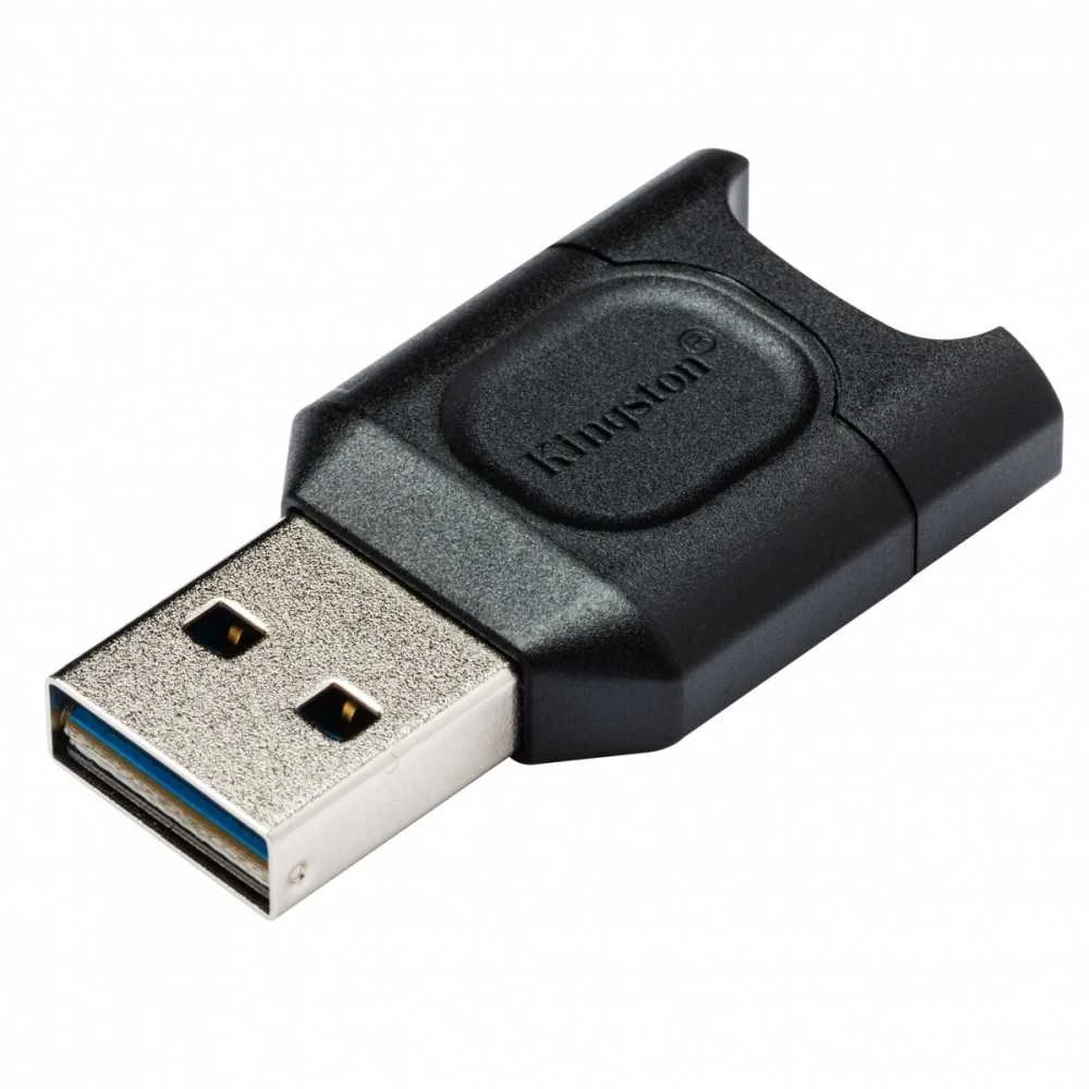 Kingston Technology MobileLite Plus kortelių skaitytuvas Juoda USB 3.2 Gen 1 (3.1 Gen 1) Type-A