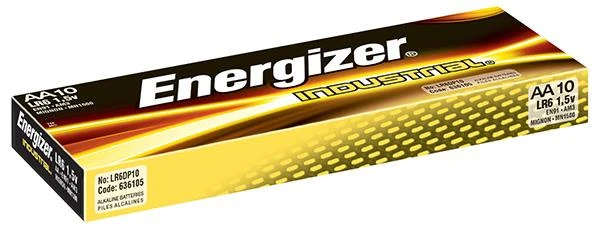 Baterija ENERGIZER Industrial AA LR6 1.5V 10 pcs