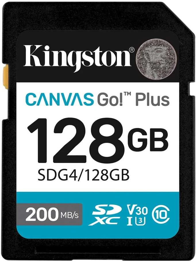 Kingston Technology KINGSTON 128GB SDXC Canvas Go Plus Gen4
