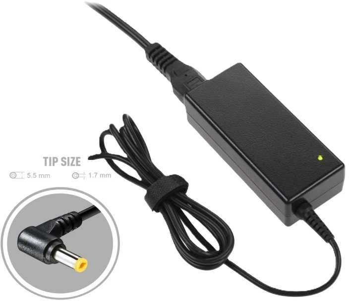 Nešiojamojo kompiuterio įkroviklis 90W su 5.5x1.7 mm jungtimi