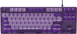 Klaviatūra žaidimams Fury Kanabo K2 US su laidu mechaninė podświetlena violetinė