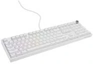 Klaviatūra žaidimams Genesis Thor 404 Gateron Geltona Pro su laidu mechaninė su pašvietimu balta