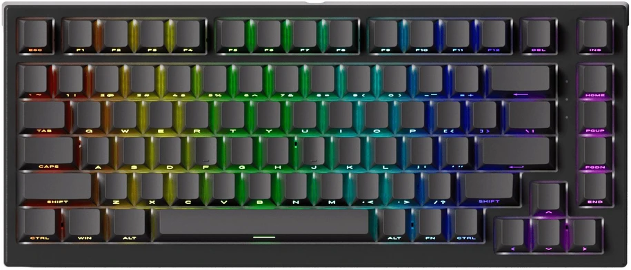 Akko magnetinė žaidimų klaviatūra TAC75, 75%, Rapid Trigger, 8K Hz, ARGB, USB-C