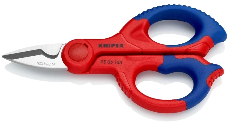 Elektrotechniko žirklės KNIPEX 9505155SB